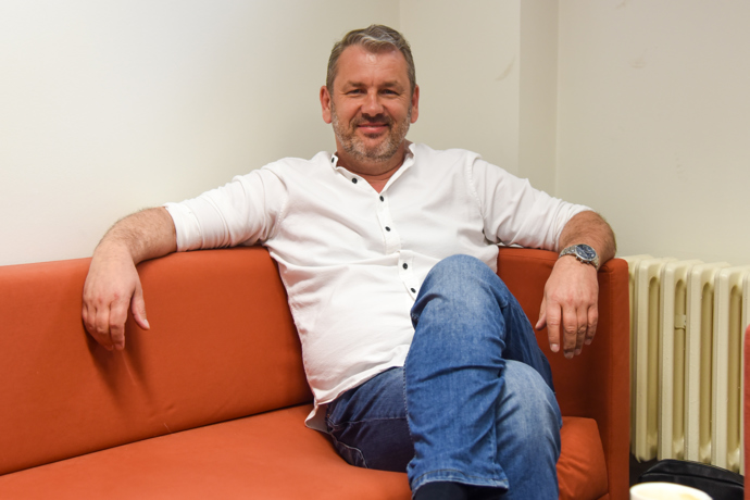 Manželka Aleše Zbořila, Romana, je psycholožka.