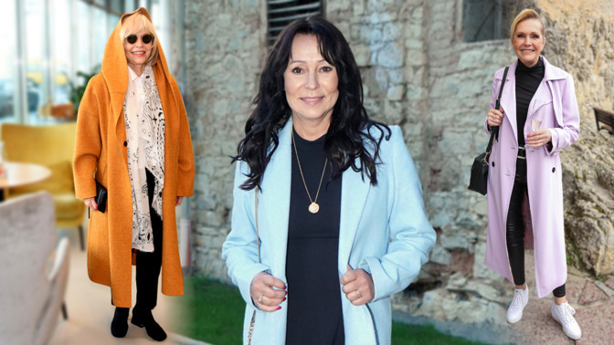 Slavné ženy milují barevné kabáty: Něžné pastely omlazují Heidi Janků i Helenu Vondráčkovou