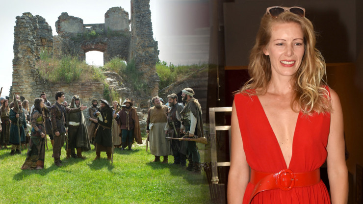 Představitelka Rózy z Jak si nevzít princeznu si libuje v nahotě. Anna Kulovaná se za své tělo nestydí