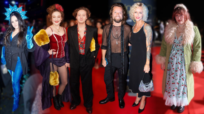 Módní úlety na Slavících: Richard Krajčo v síťovině, Ewa Farna jako Socha svobody