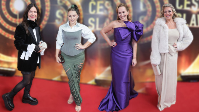 Módní policie z Českého slavíka 2025: Zlatá Ewa Farna v army sukni, bronzová Monika Absolonová s obří mašlí