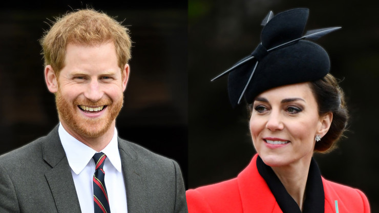 Kate se zastala prince Harryho. 