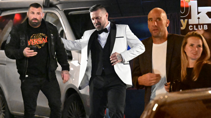 Tomáš Řepka se odebral na tajnou party po premiéře.