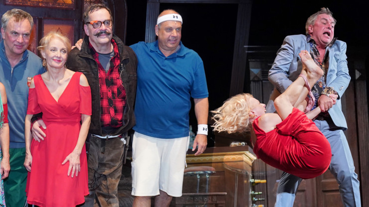 Veronika Žilková předvedla skvělou show na pódiu.