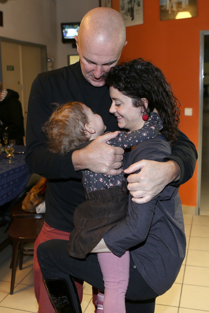 Ondřej Soukup může být na svoji dcerku právem pyšný. 