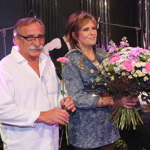 Fázi truchlení má Olga Matušková již za sebou. Na snímku s Pavlem Zedníčkem.