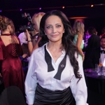 Lucie Bílá tentokrát vsadila na vlny a působila v nich velice mladistvě. 