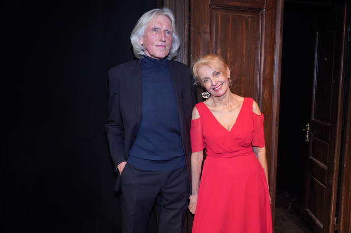 Veronika Žilková s partnerem Ivanem Hubačem.