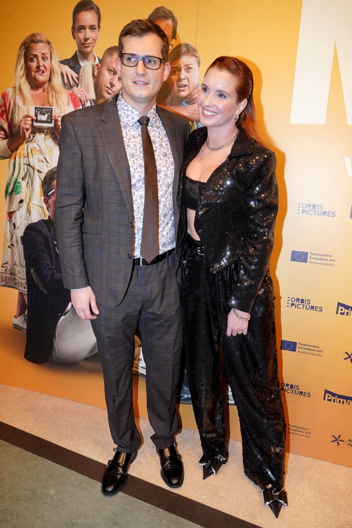 Denisa vyvedla po delší době do společnosti svého partnera, právníka Michala. 