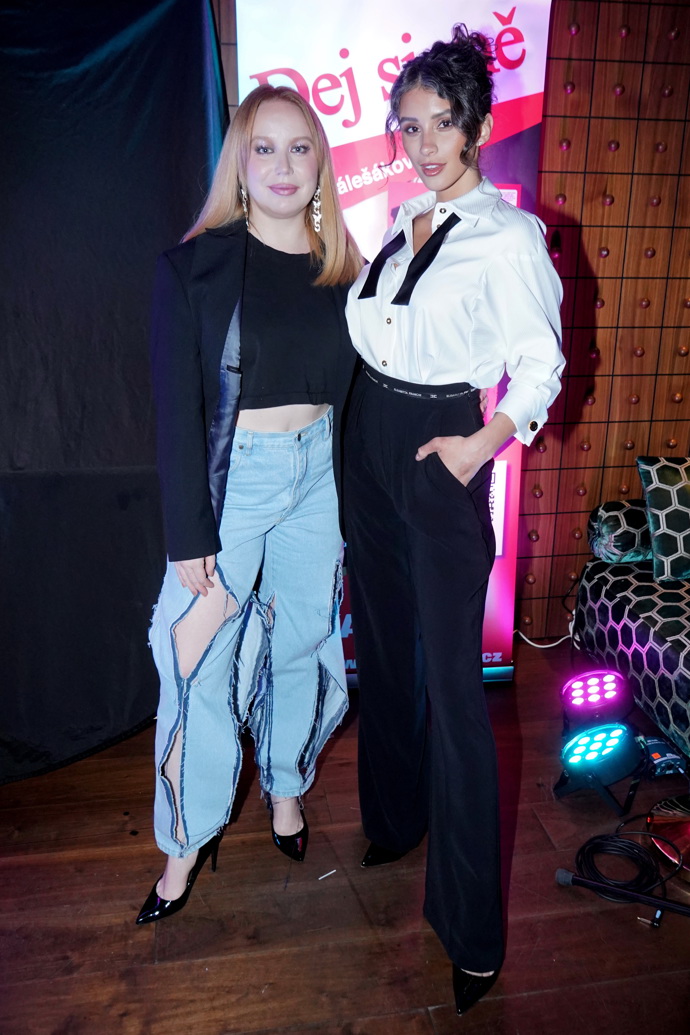 Daniela Zálešáková a Alena Doláková. 