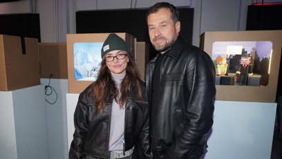 FOTO: Radka Třeštkíková po boku Jaroslava Víta na výstavě TMBK.