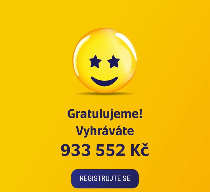 Zdechovský vyhrál téměř milion korun.