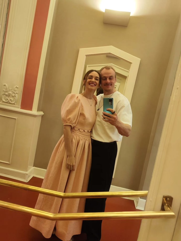 Marta Dancingerová je šťastná po boku podcastera Vojtěcha Hlaváčka. 