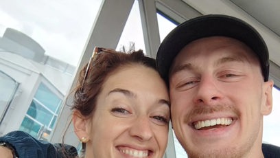 FOTO: Marta Dancingerová s Vojtou Hlaváčkem.