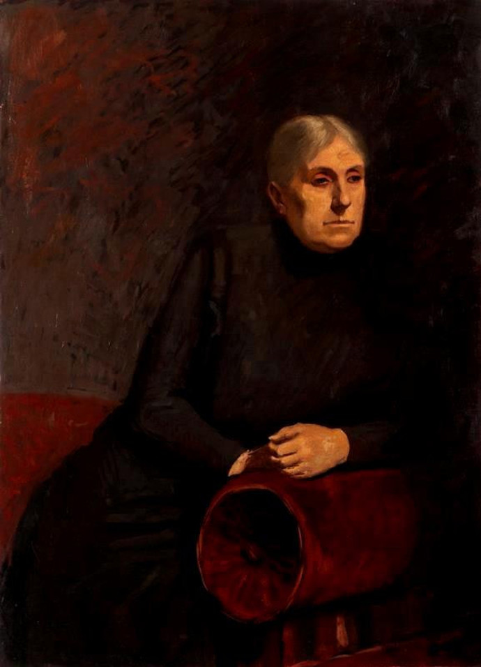 Další Herbertův portrét matky Charlotty.