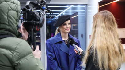 FOTO: Justýna Zedníková v rozhovoru pro eXtra.cz.