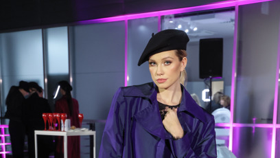 FOTO: Justýna Zedníková na přehlídce.