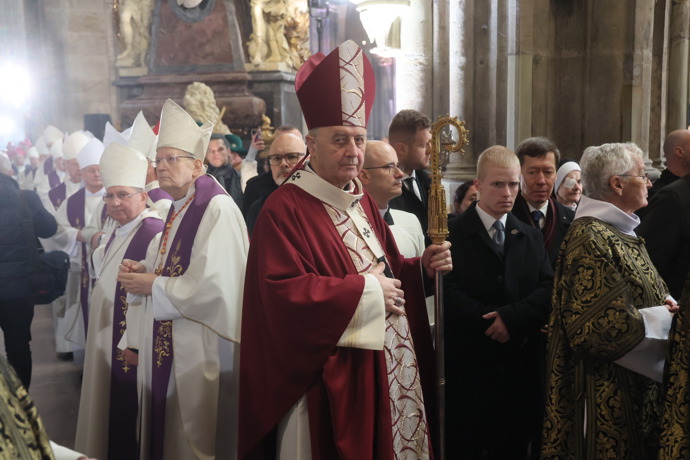 Pohřeb kardinála Dominika Duky.