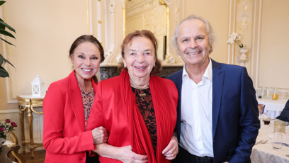 FOTO: Dorazila i Eva Hudečková s manželem.