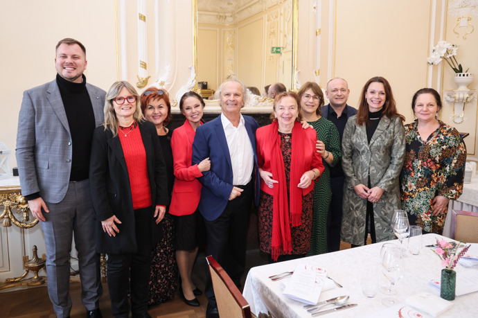 Bývalá první dáma Livia Klausová oslavila 82. narozeniny.