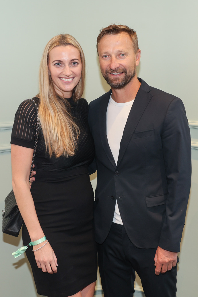 Manželem Petry Kvitové je tenisový trenér Jiří Vaněk. 