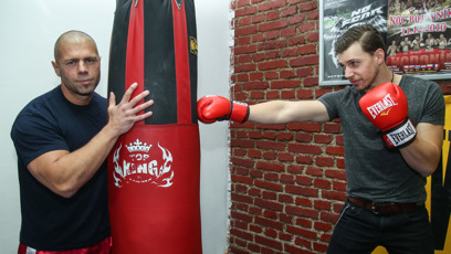 FOTO: Peter Pecha dal do trénování na Rockyho všechno.