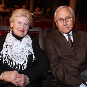 Jaroslav Satoranský s manželkou Libuší. Strávili spolu několik desítek let života.