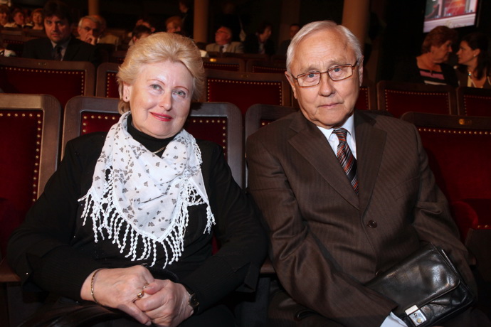 Jaroslav Satoranský s manželkou Libuší. Strávili spolu několik desítek let života.