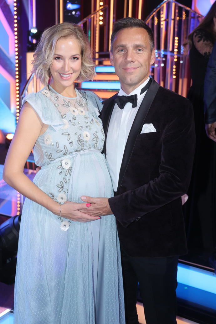 Petra s Romanem dlouho zvažovali, jak moc rodinu ještě rozšířit. Herečka si zpočátku přála jen jedno dítě, po narození Nathaniela ale zatoužila po druhém. Na snímku z roku 2023, kdy čekala mladšího Vincenta.