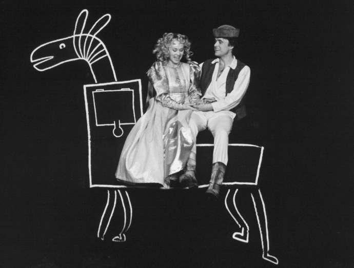 snímek z pohádky Honza a tajemná Hastroška