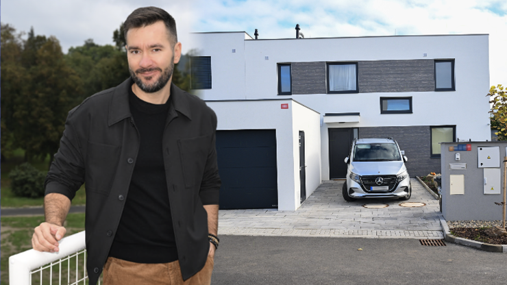 Marek Ztracený a jeho nový pražský dům