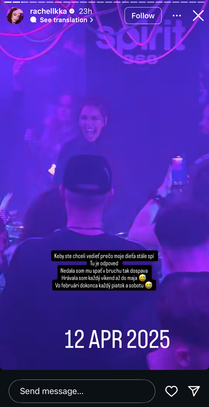 Rachel odpovídala na otázky svých sledujících. 