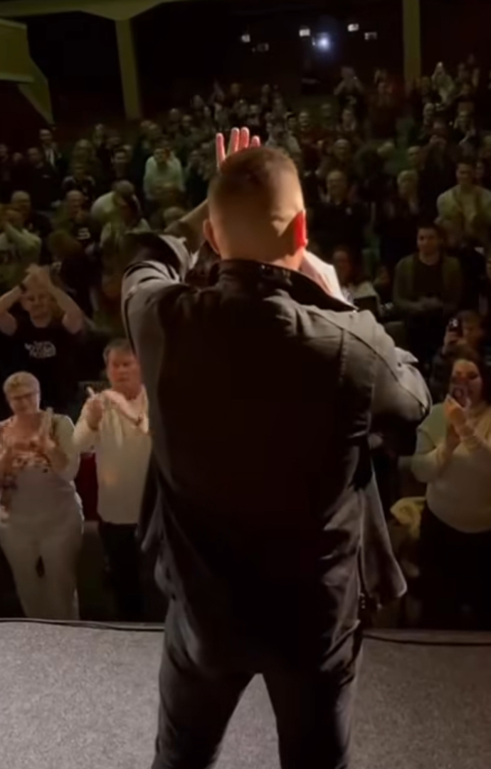 Tomáš Řepka sklidil velký potlesk. 