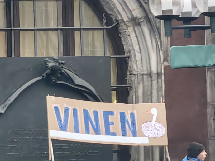 Demonstrace pořádaná spolkem Milion chvilek pro demokracii.