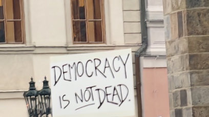 FOTO: Demonstrace pořádaná spolkem Milion chvilek pro demokracii.