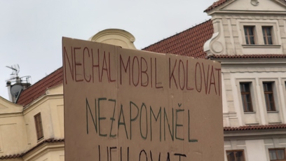 FOTO: Demonstrace pořádaná spolkem Milion chvilek pro demokracii.