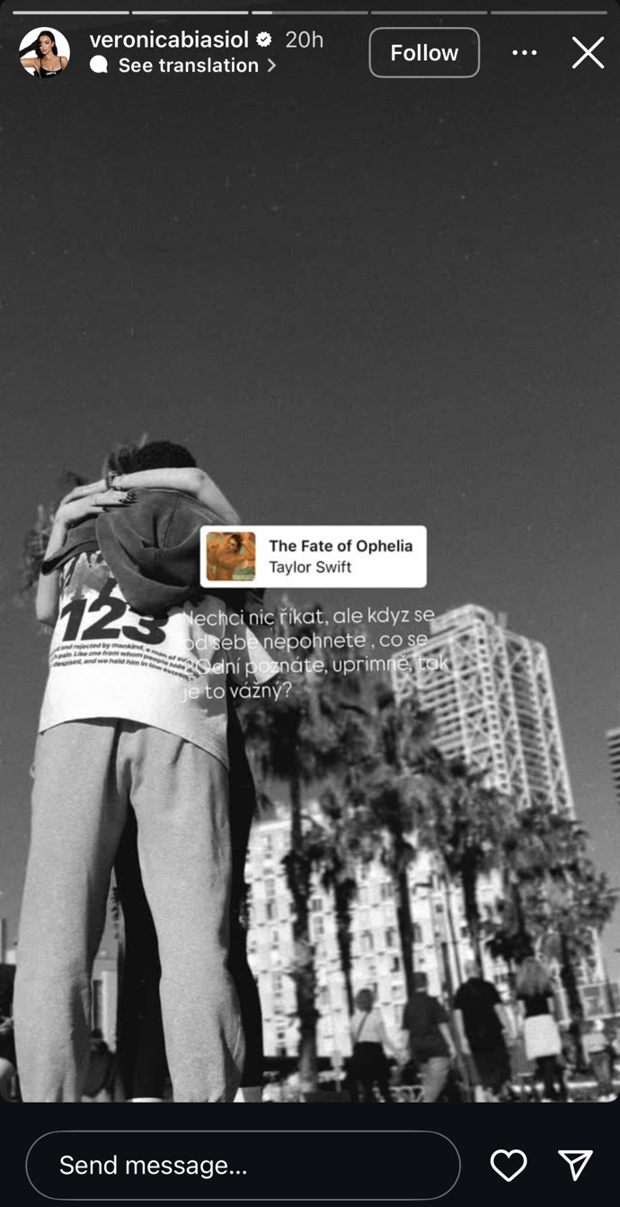 Veronica Biasiol a Matěj Dejdar. 