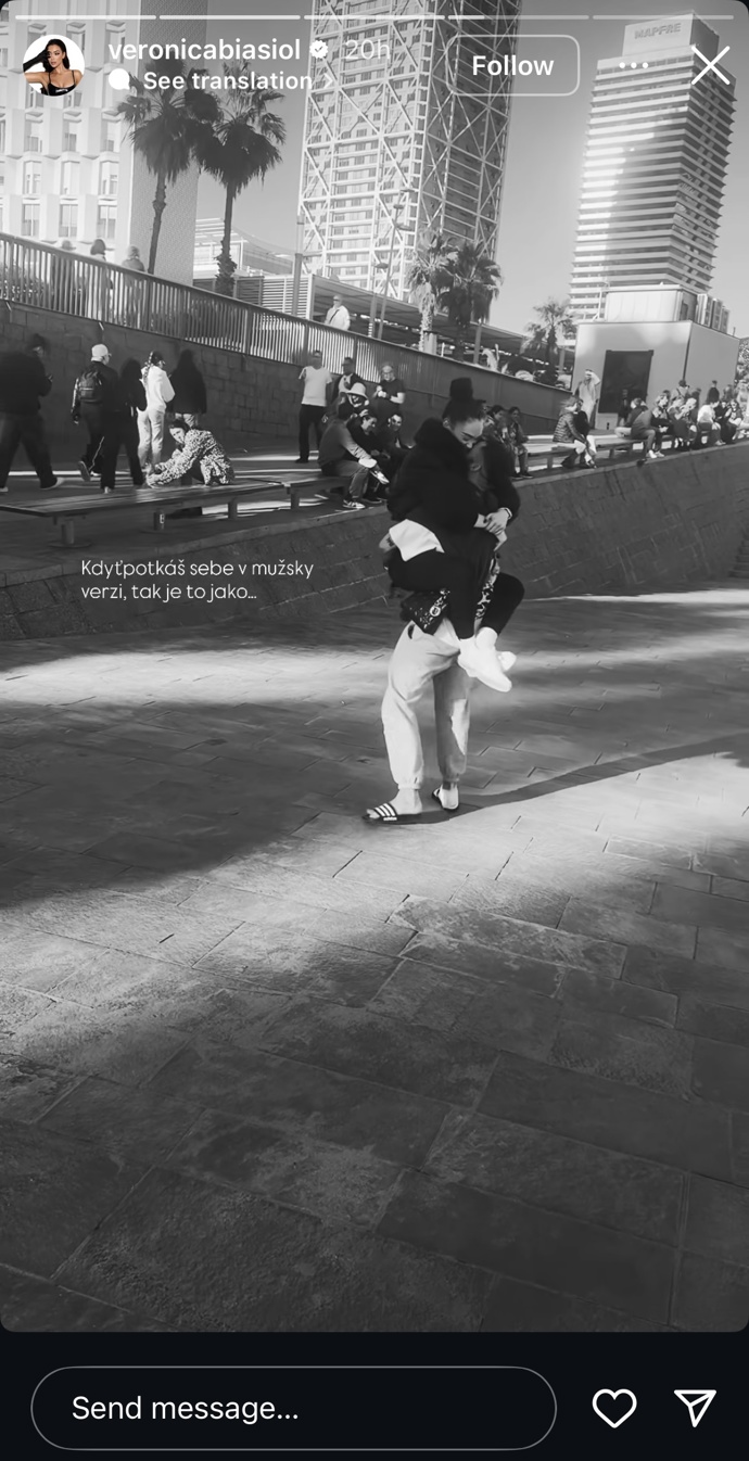 Veronica Biasiol mění vyjádření. 