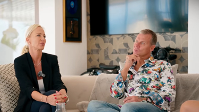 FOTO: Zuzana Belohorcová a Vlasta Hájek v podcastu.