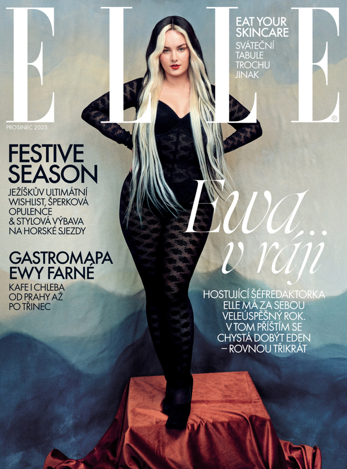 Ewa Farna na obálce ELLE. 