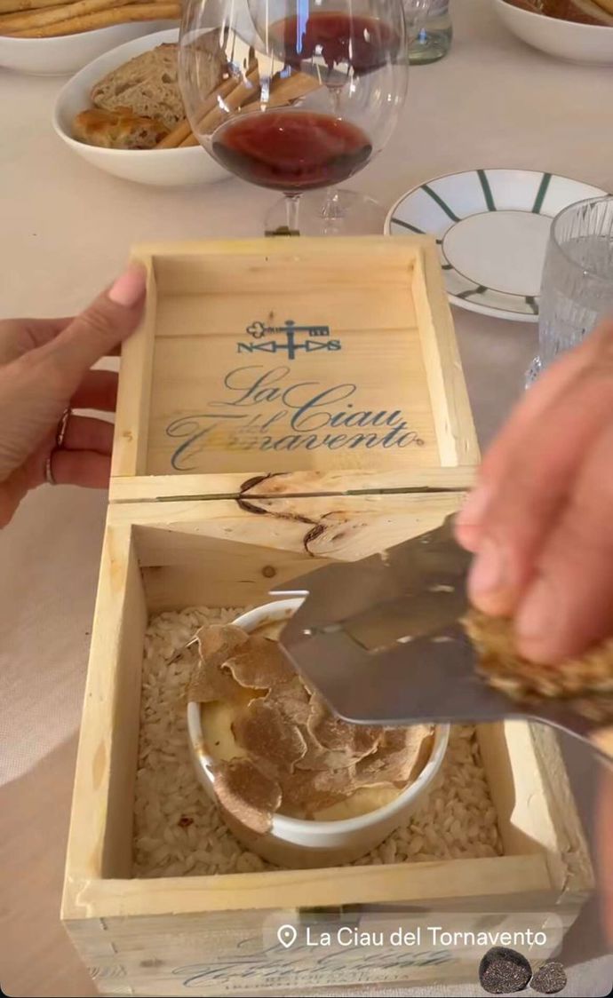 Čas si našli i na vyhlášenou restauraci. 