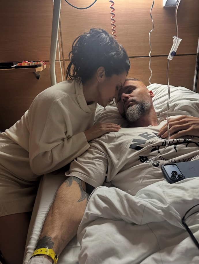 Lucie Bílá zažívala těžké období. Radek Filipi musel na operaci mozku. 