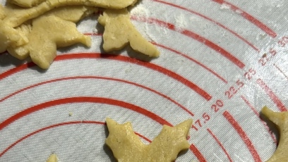 FOTO: Ornella Koktová pekla cukroví.