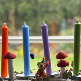 Anna Geislerová vyrobila věnec. 