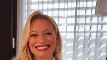 FOTO: Lucie Borhyová psala dopis Ježíškovi.