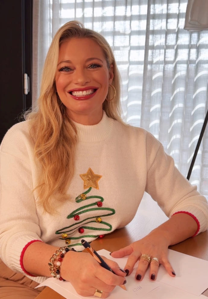 Lucie Borhyová psala dopis Ježíškovi. 