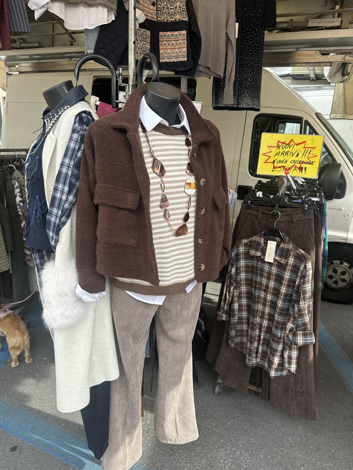 K vidění byly i kousky v čokoládových tónech a módní redaktorka Lifee čerpala také inspiraci pro stylové vrstvení.