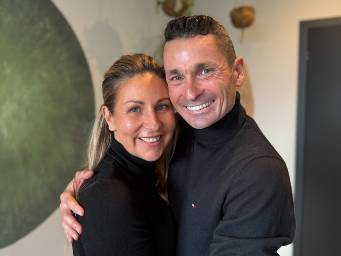 Manželé Jiří Ježek a Soňa Ježková jsou ve svém krásném domově spokojeni.