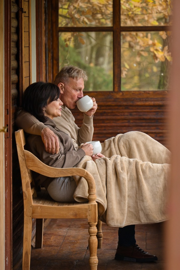 Martin Maxa a zpěvačka Mára, vlastním jménem Jaroslava Stočesová. 