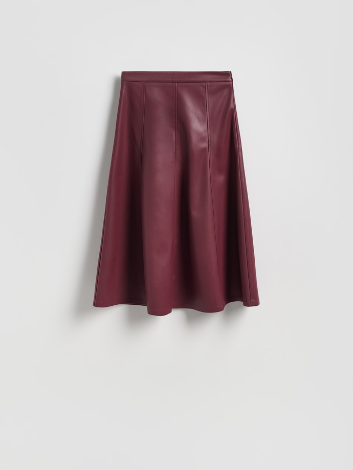 Koženková midi sukně, Reserved, 759 Kč